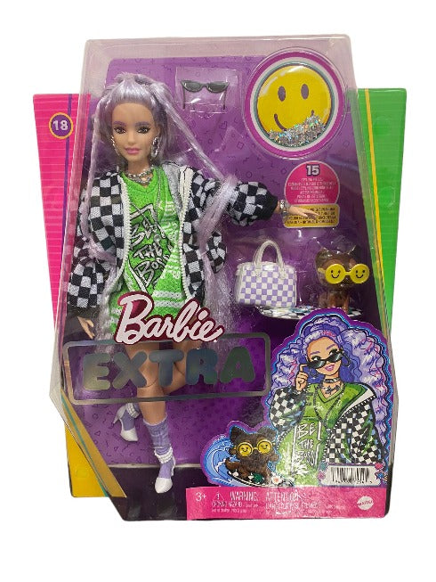 Barbie Extra Doll Curvy Pastel Purple Hair