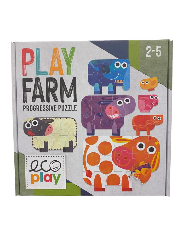 Farm Play Progressive Puzzle