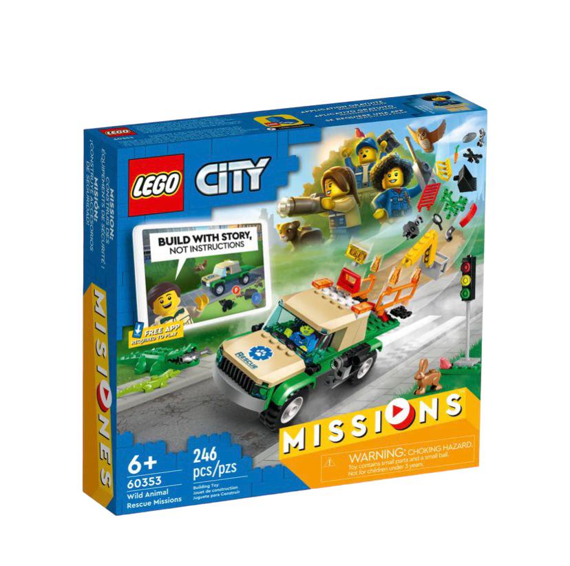 City Wild Animal Rescue Missions Interactive Set