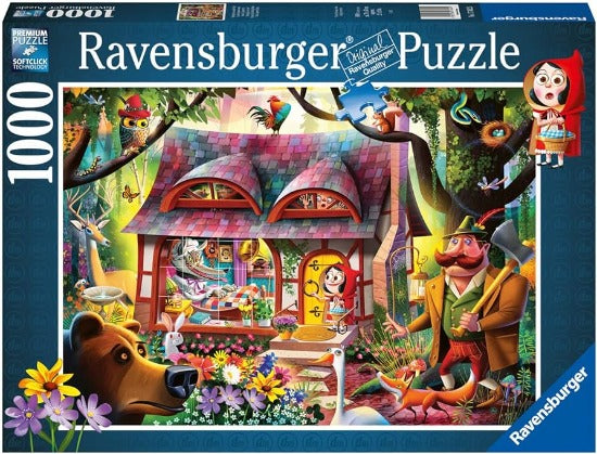 Ravensburger 1000 Piece Jigsaw Puzzle - Come in, Little Riding Hood