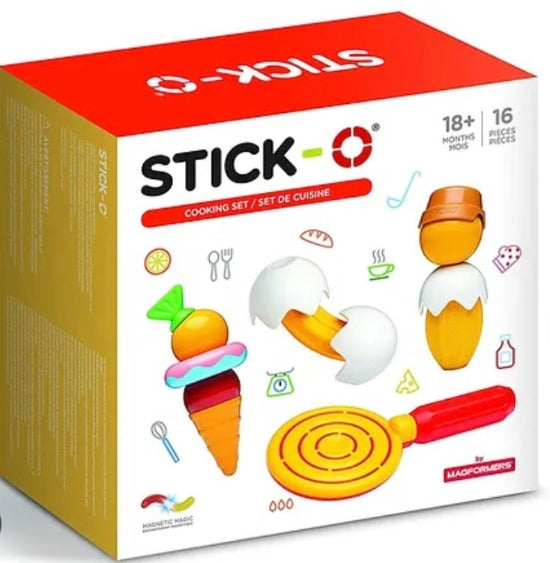 Stick-O 16 piece Cooking Set