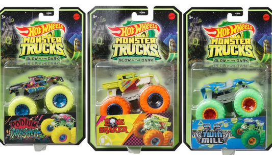 Hot Wheels Monster Truck Glow In The Dark