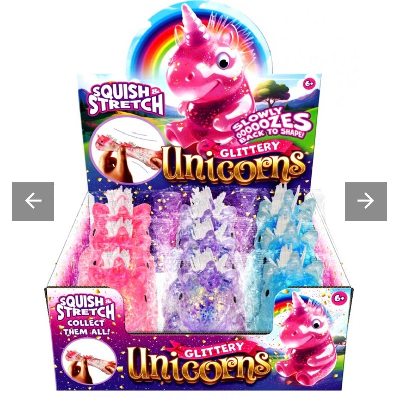 Unicorn Glitter Squishies