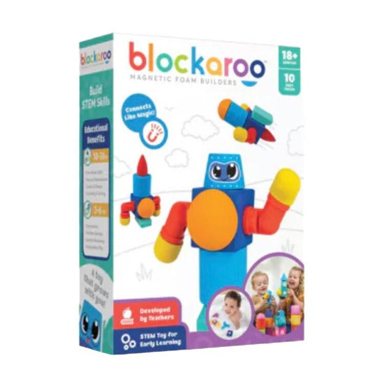 Blockaroo Robot Box Magnetic Foam Builder