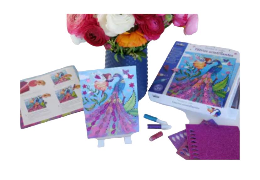 Creative box for children- cards to create Sparkling enhancements.