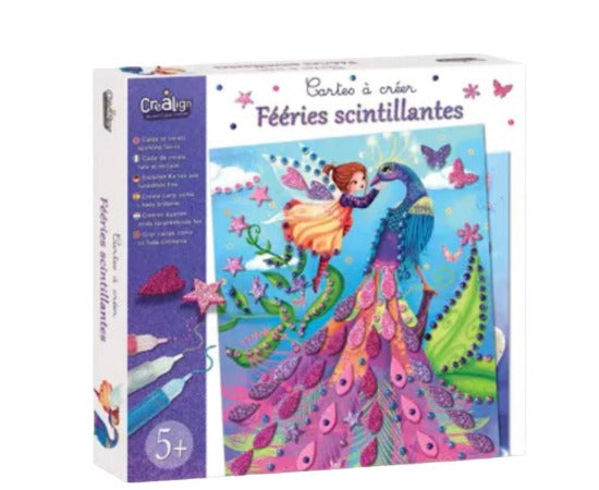 Creative box for children- cards to create Sparkling enhancements.