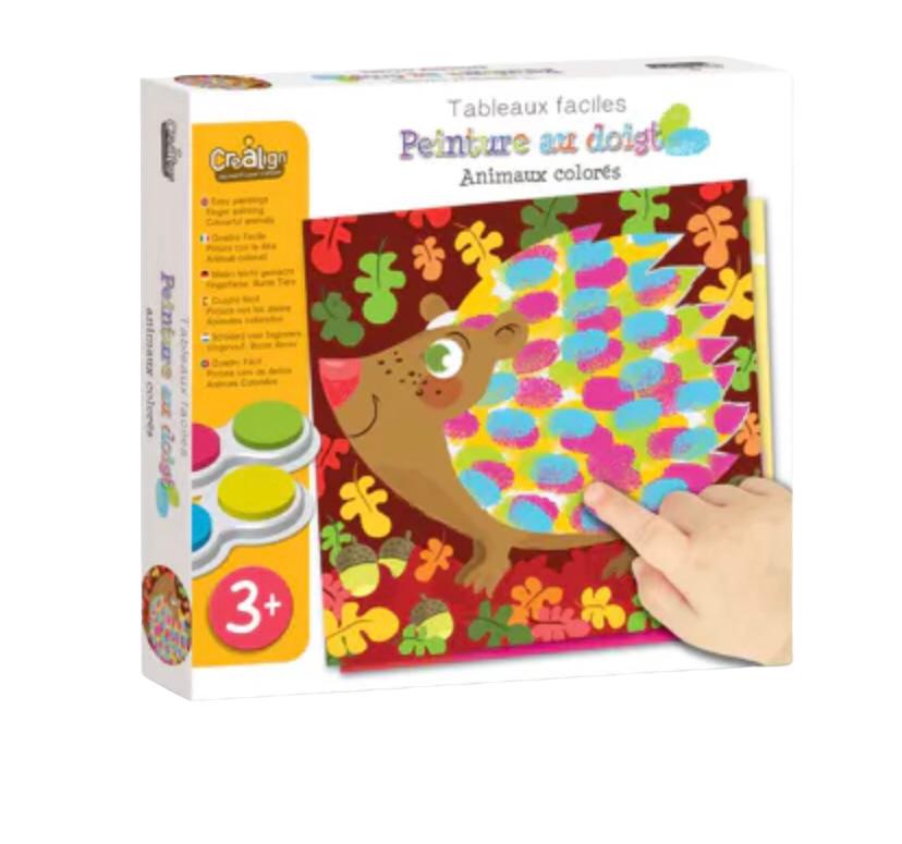 Creative Box for children - Finger painting