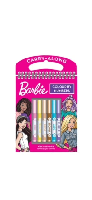 Barbie Carry Along Colour By Numbers