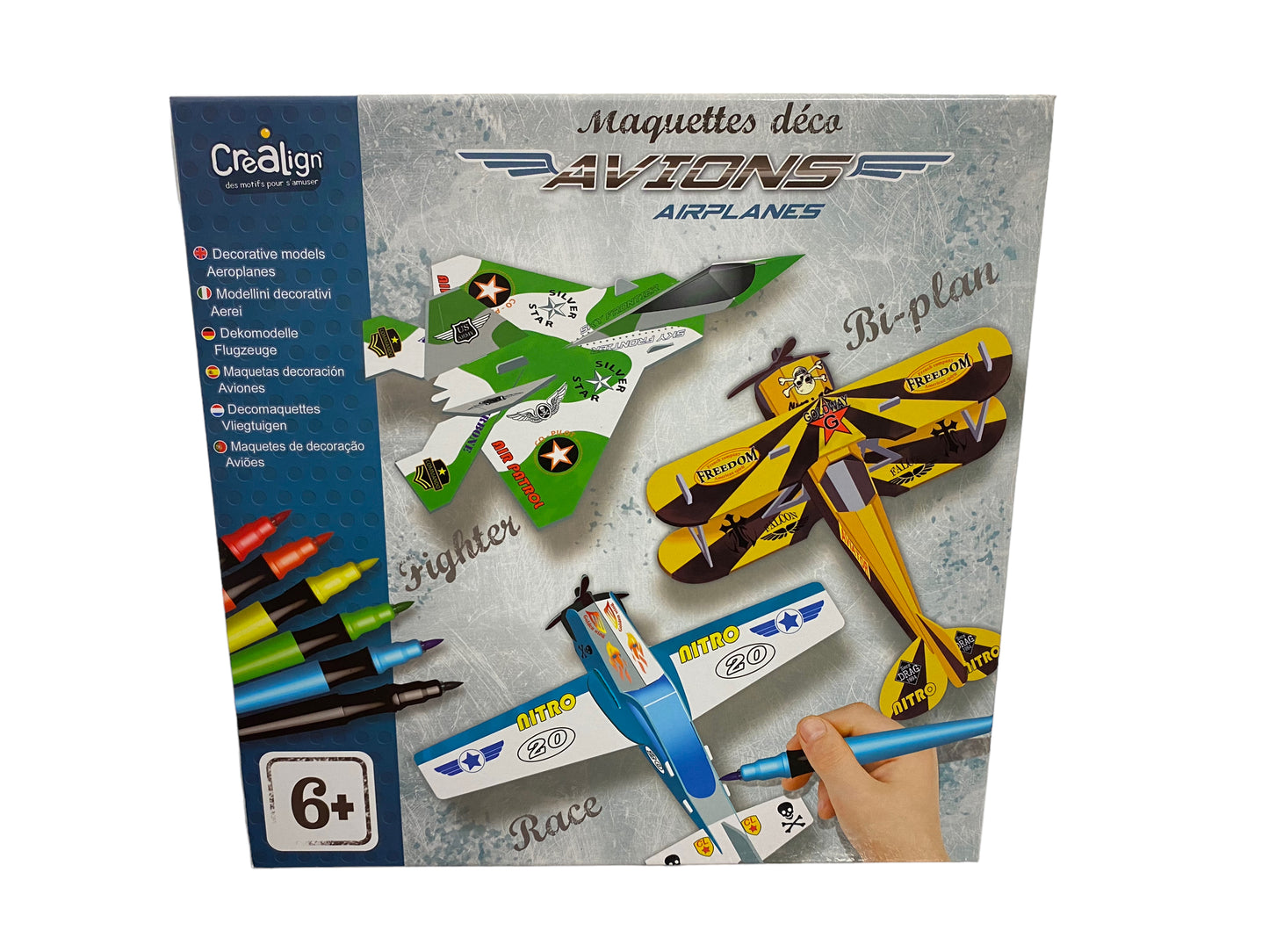 Creative set for children- decorative models “airplanes “