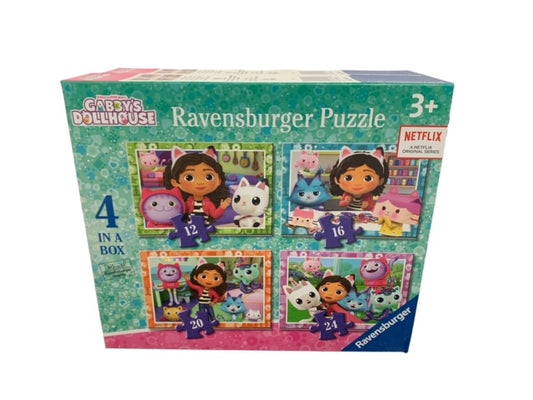 Ravensburger Puzzle 4 in a box - Gabby's Dollhouse