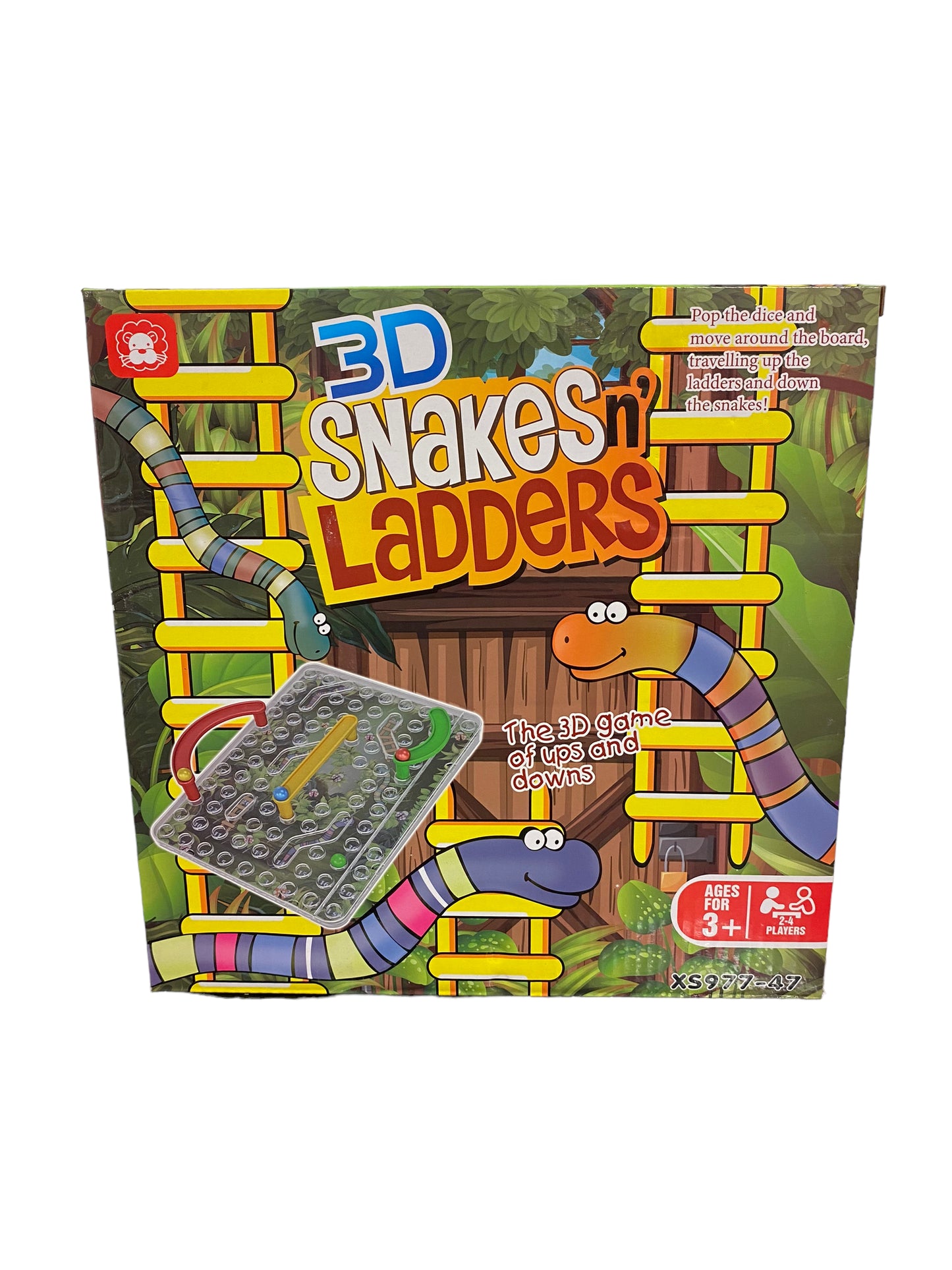 3D Snakes N' Ladders