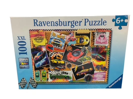 Puzzle 100 pcs. XXL - Racing car