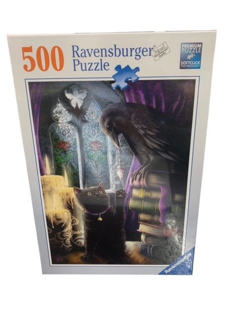 Ravensburger 500 Piece Puzzle - Cat and Crow