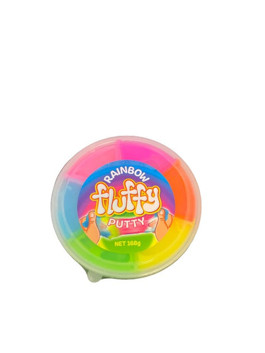 Rainbow Fluffy Putty