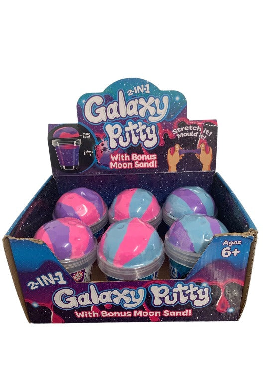 Galaxy Putty with Bonus moon sand 2 in 1