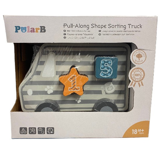 Viga PolarB - Pull along shape sorting truck