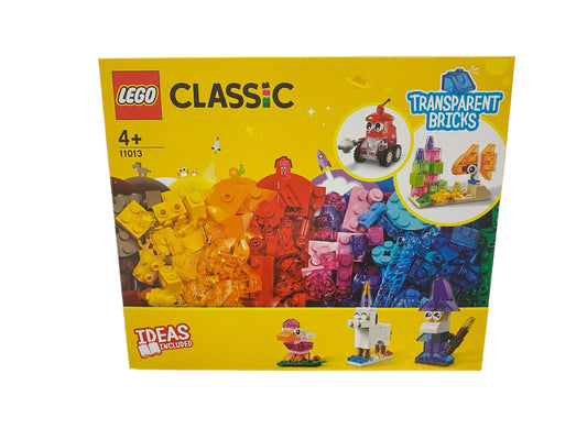 Lego Classic - Creative Transparent Bricks