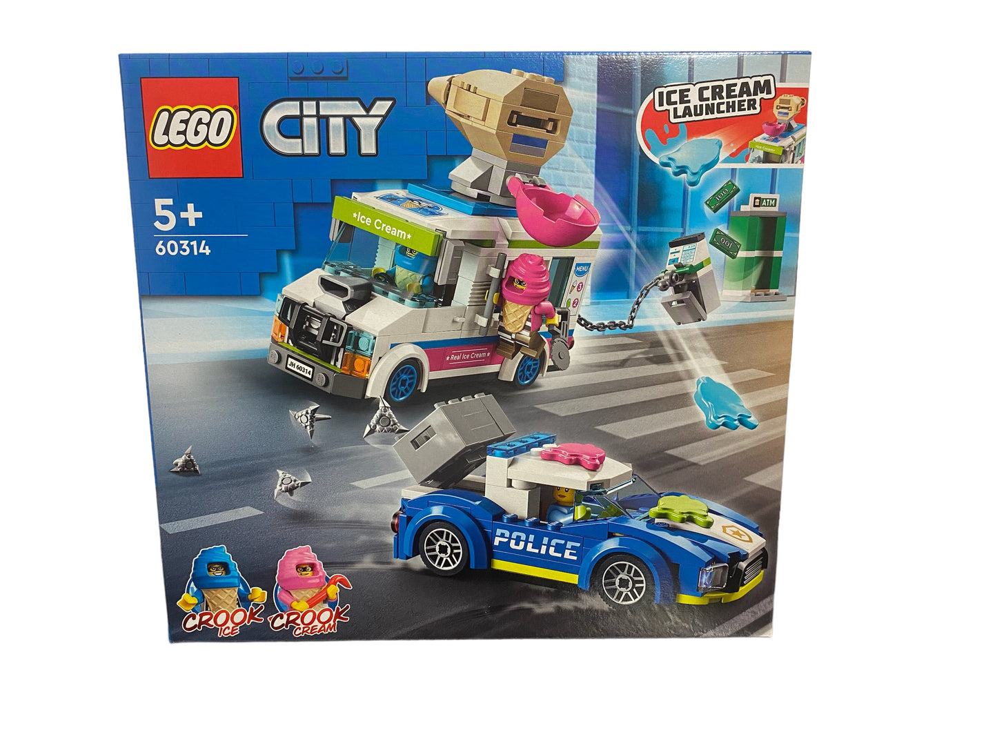 Lego City - Icr Cream Van & Police Chase