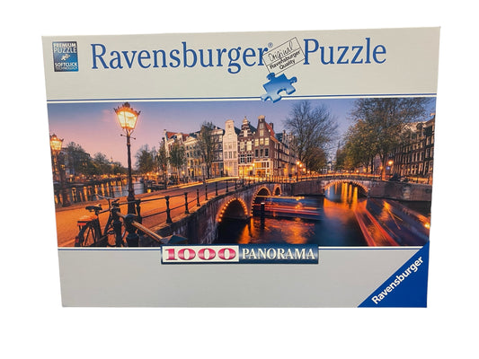 Ravensburger 1000 Piece Puzzle - Evening in Amsterdam