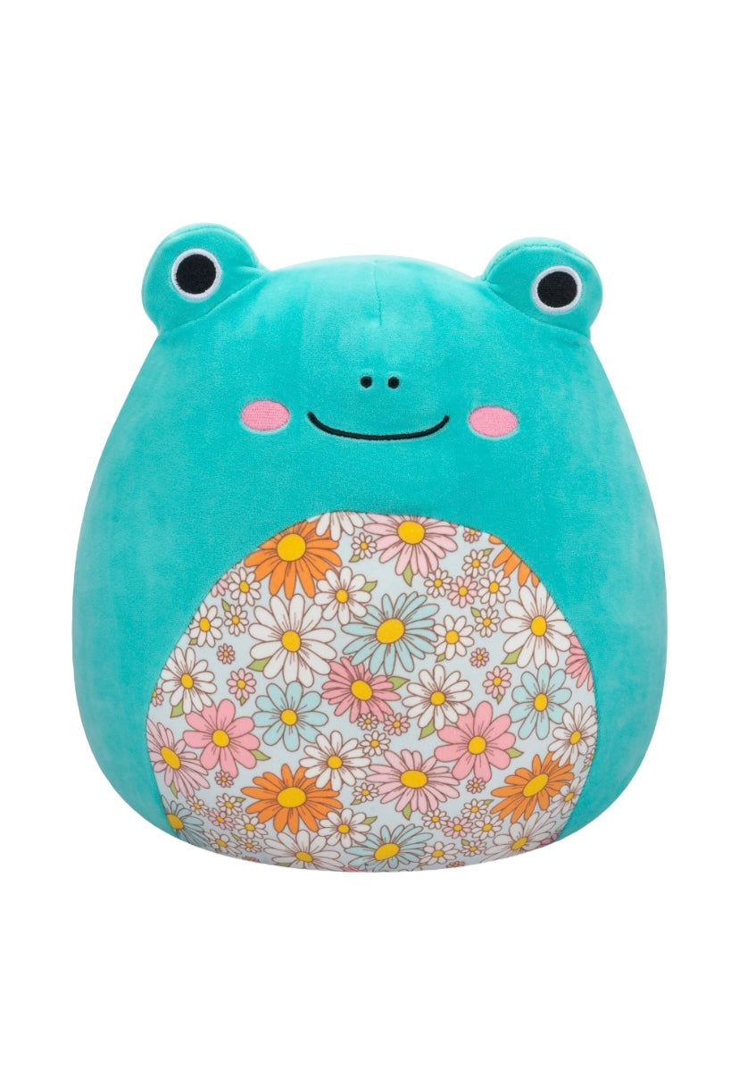 💥NEW💥Squishmallow 7.5” Robert The Frog With Floral Belly