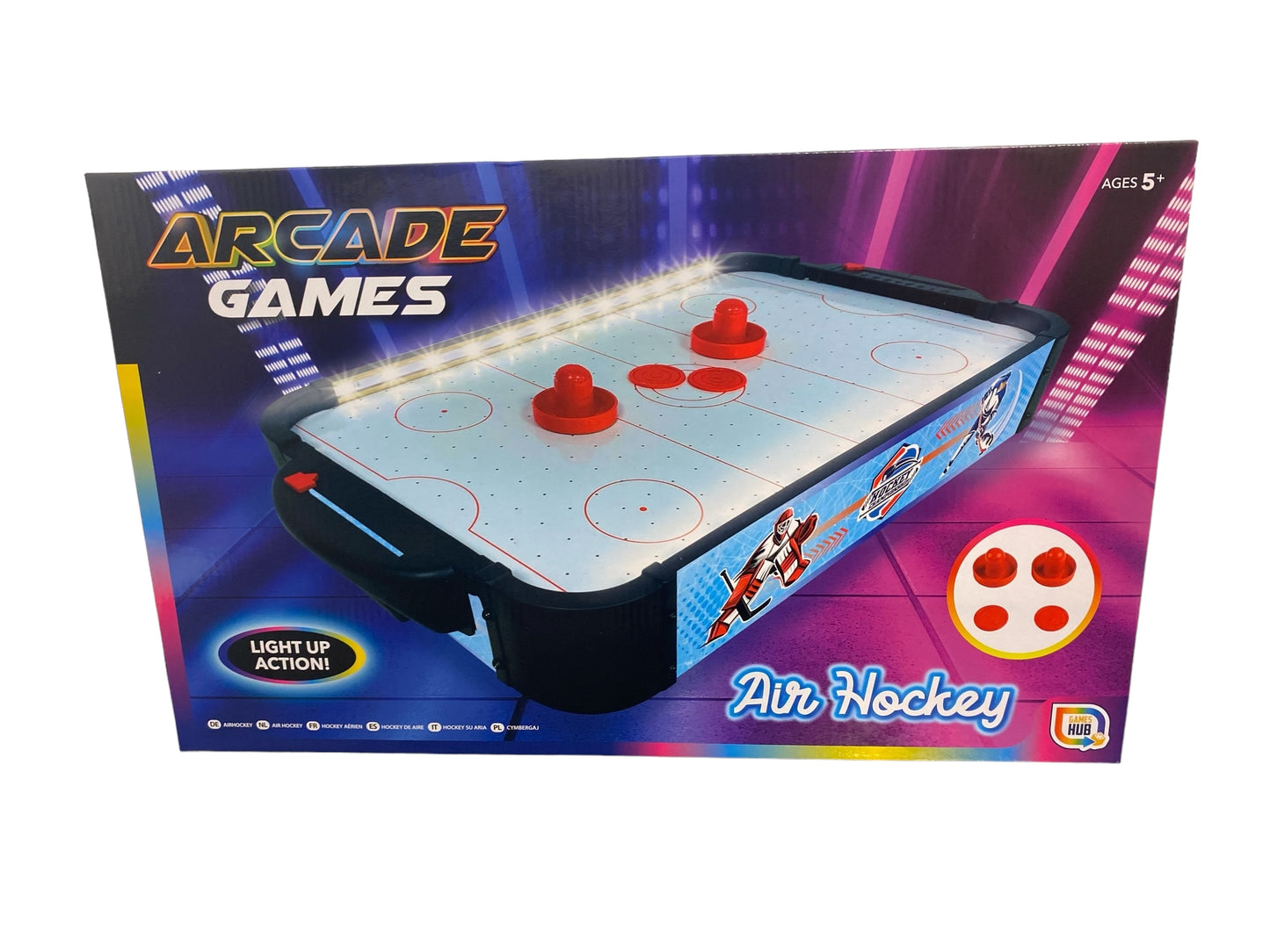 LED Tabletop Air Hockey