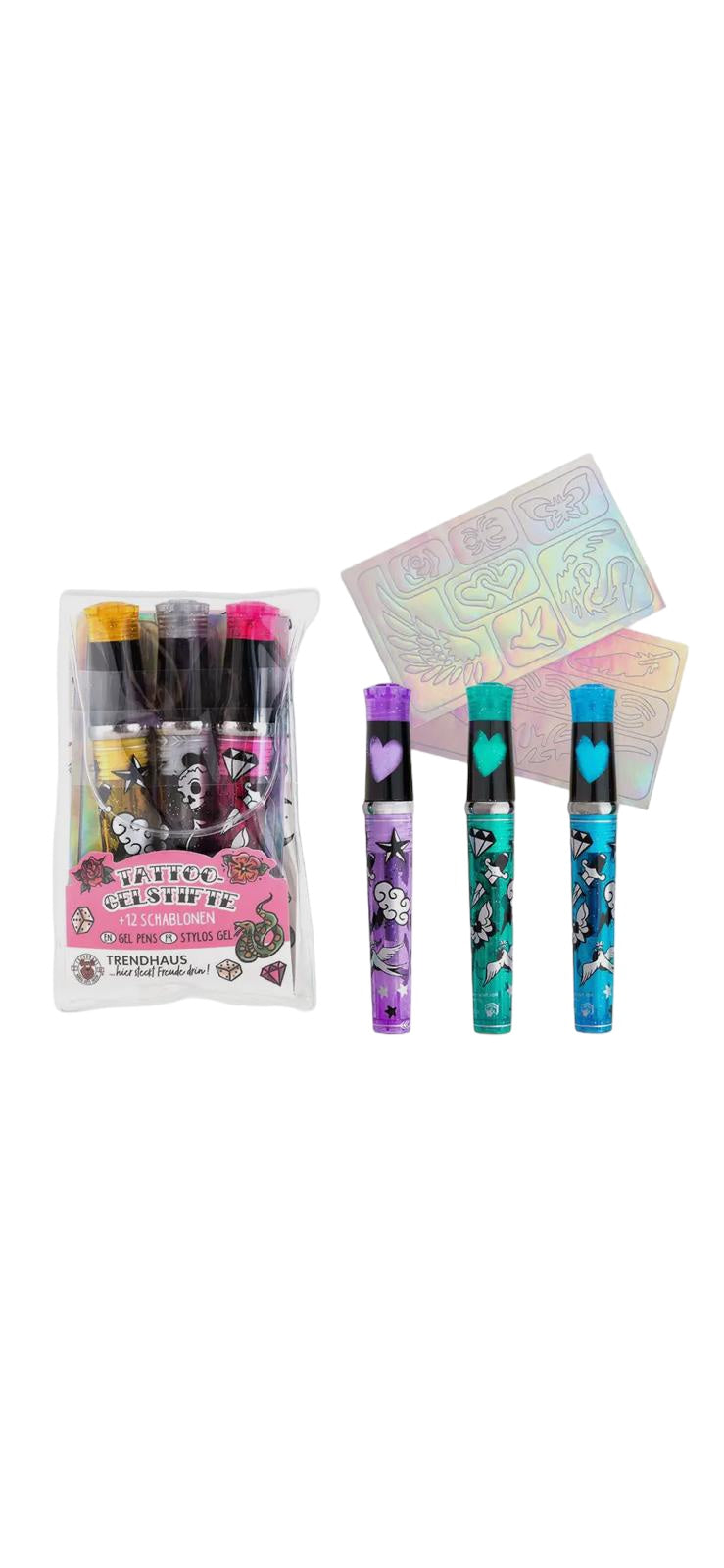 Tattoo Studio Glitter Gels Pens