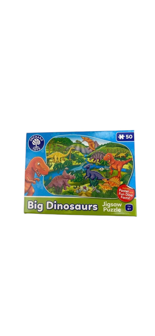 Big Dinosaurs Jigsaw Puzzle 50 Piece