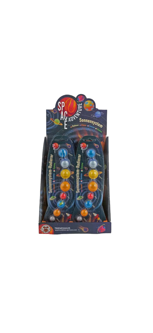 Space Adventure - Solar System Eraser Set