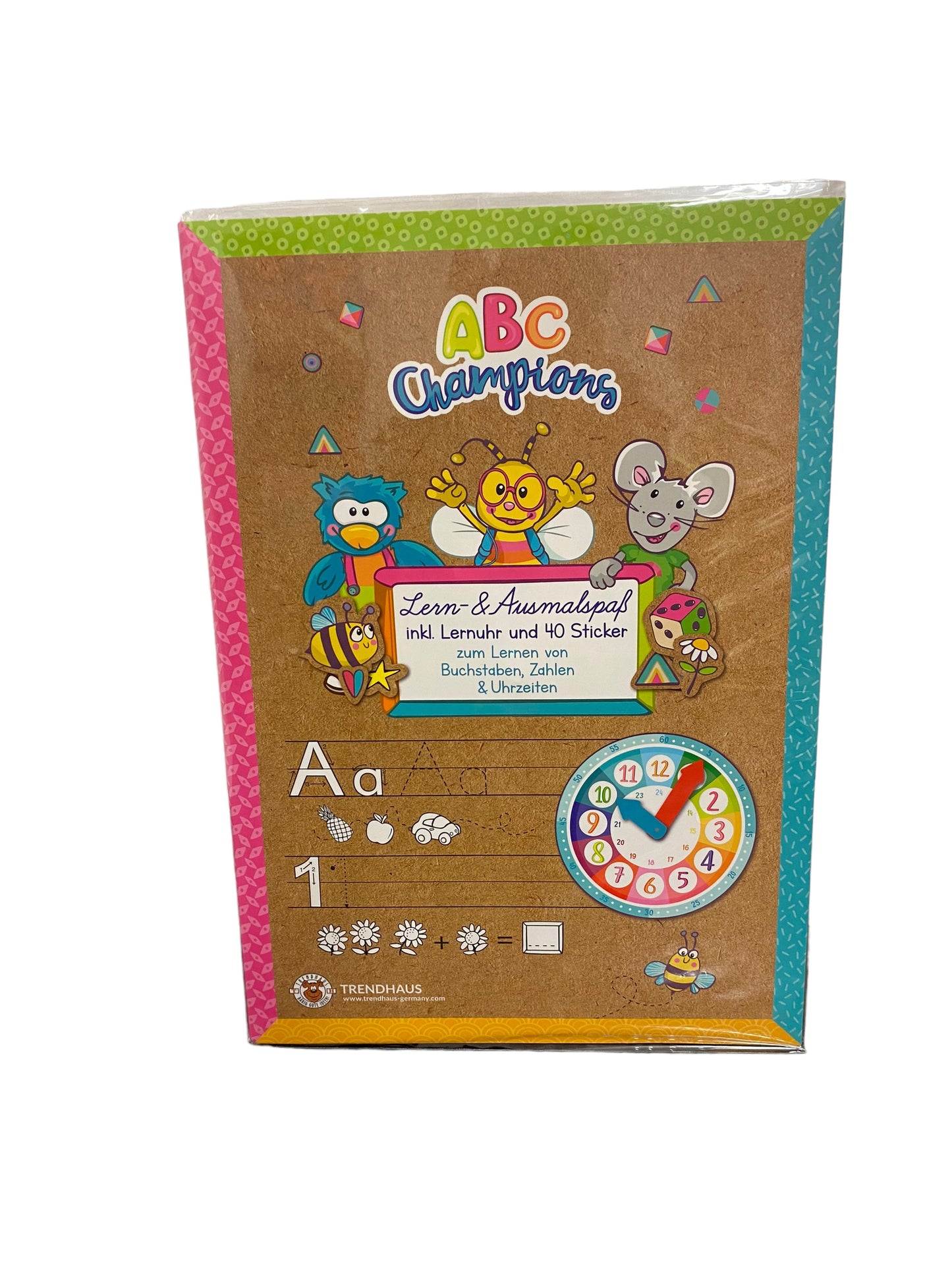 Abc Champions Learning & Colouring Fun Book