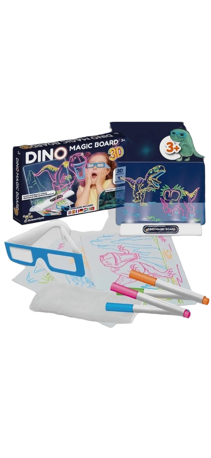 Dino Magic Board 3D