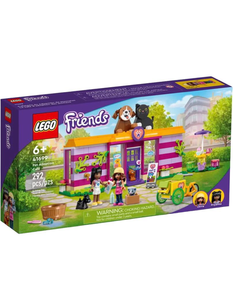 Lego Friends Pet Adoption Café Animal Rescue Set