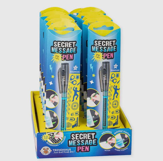 Secret Message Pen Including Stencils