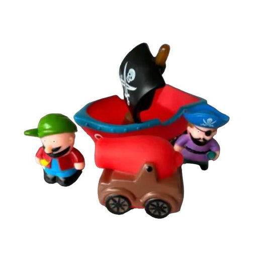 Bath Toys Pirate Set - 4 Pieces