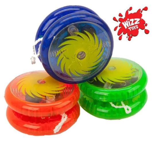 2" Light Up Clutch Trick YoYo - 3 assorted