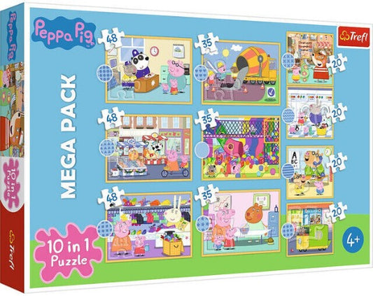 Peppa's 10 in 1 Puzzle Mega Pack